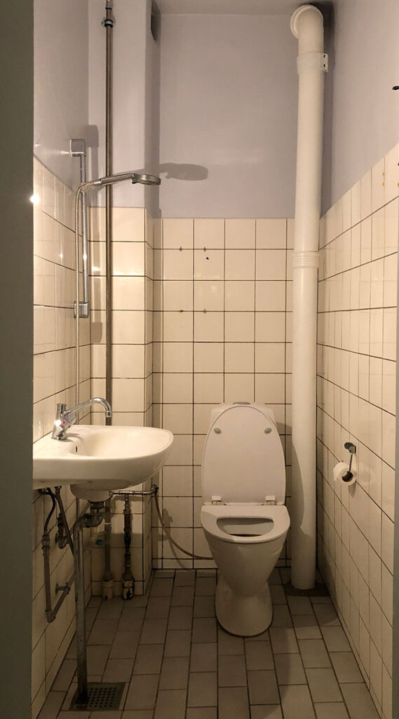 Renovering af lille badeværelse
